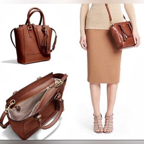 Vintage Coach Legacy 2Way Brown Leather tote bag - Picture 3 of 7